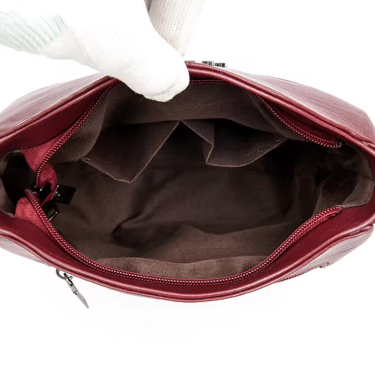 Bolsa Feminina de Ombro em couro PU Super Resistente